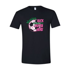 Smithville 2024 Kick Cancer Softstyle Tshirt (Black)